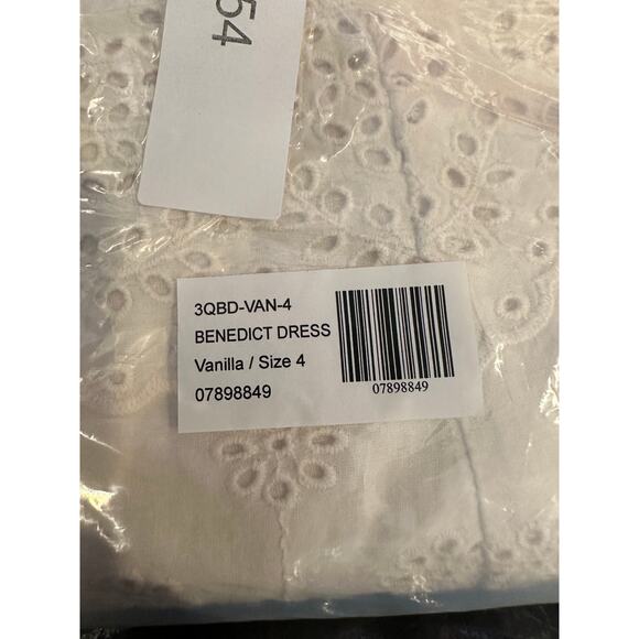 St Roche Benedict Removable Straps Eyelet Detail Dress Vanilla 2 - Picture 15 of 15